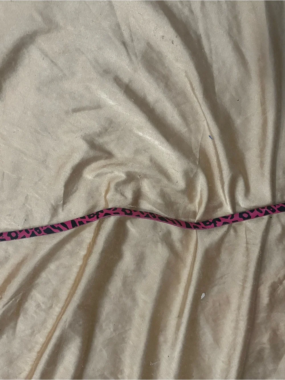 Kids Pink Leopard Print Belt
